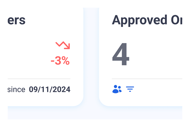 Close-up showing contemporary card UI pattern and subtle depth with shadows